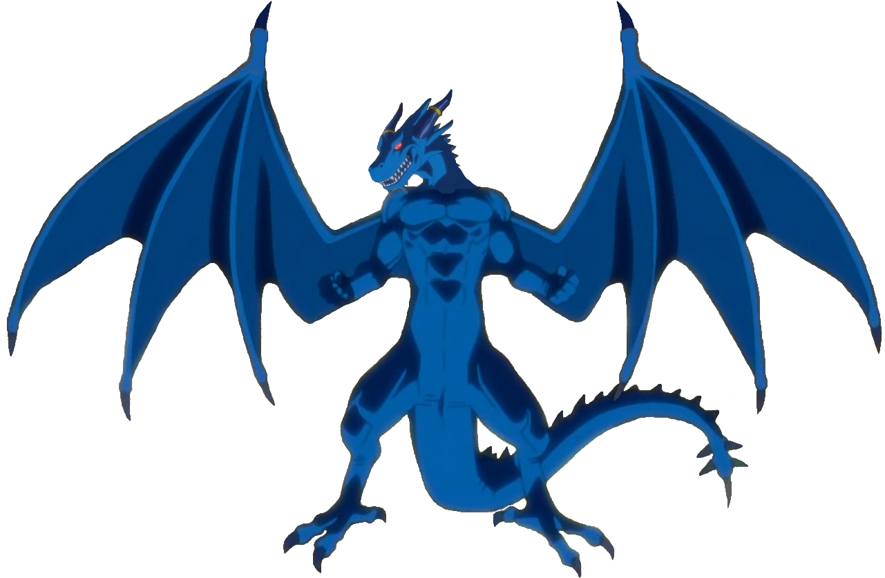 Blue Dragon Clipart Transparent - Blue Dragon Png (1308x850), Png Download