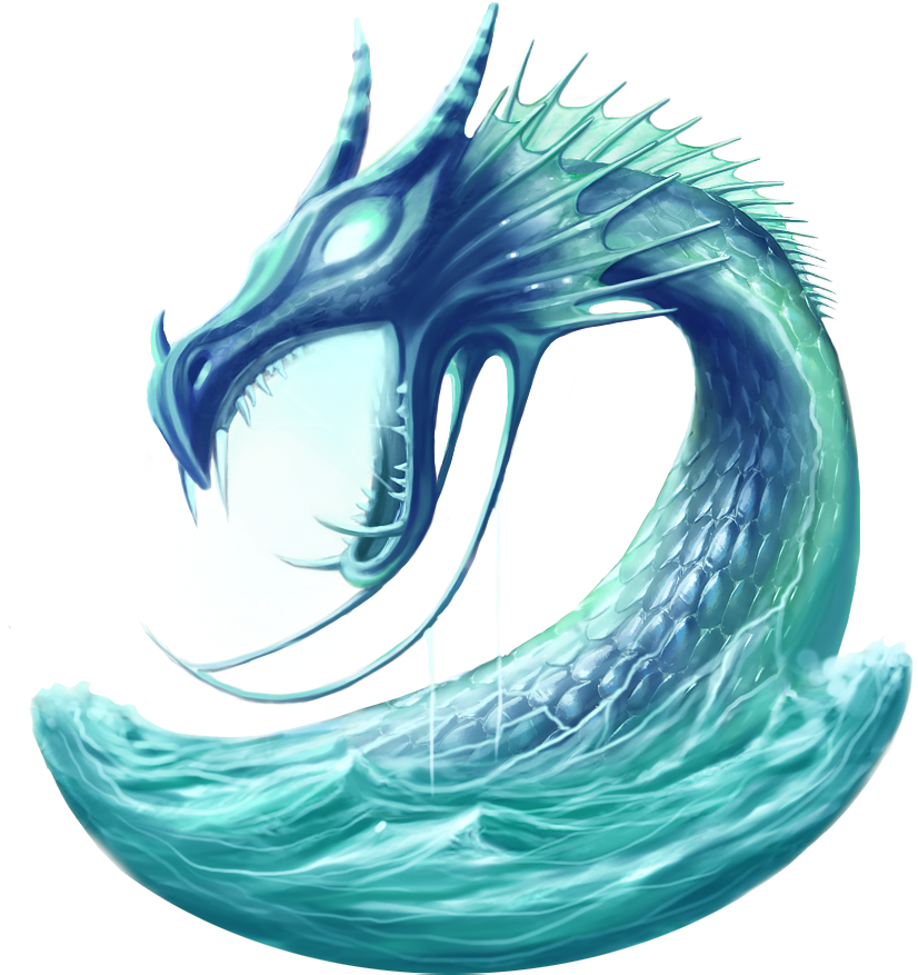 12 Symbol Water Dragon Dragonisland Thumbnail - Dragon (900x900), Png Download