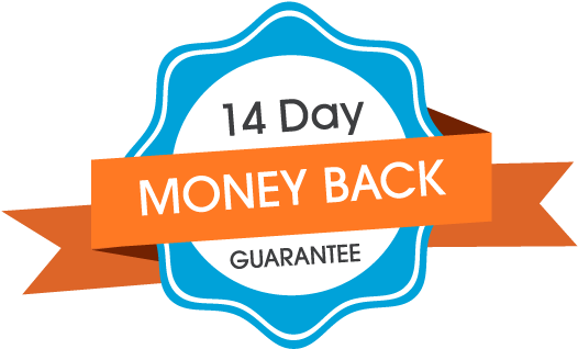 Info - 14 Day Money Back Guarantee Png (529x353), Png Download