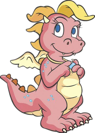 Dragon Tales - Cassie Dragon Tales (400x558), Png Download