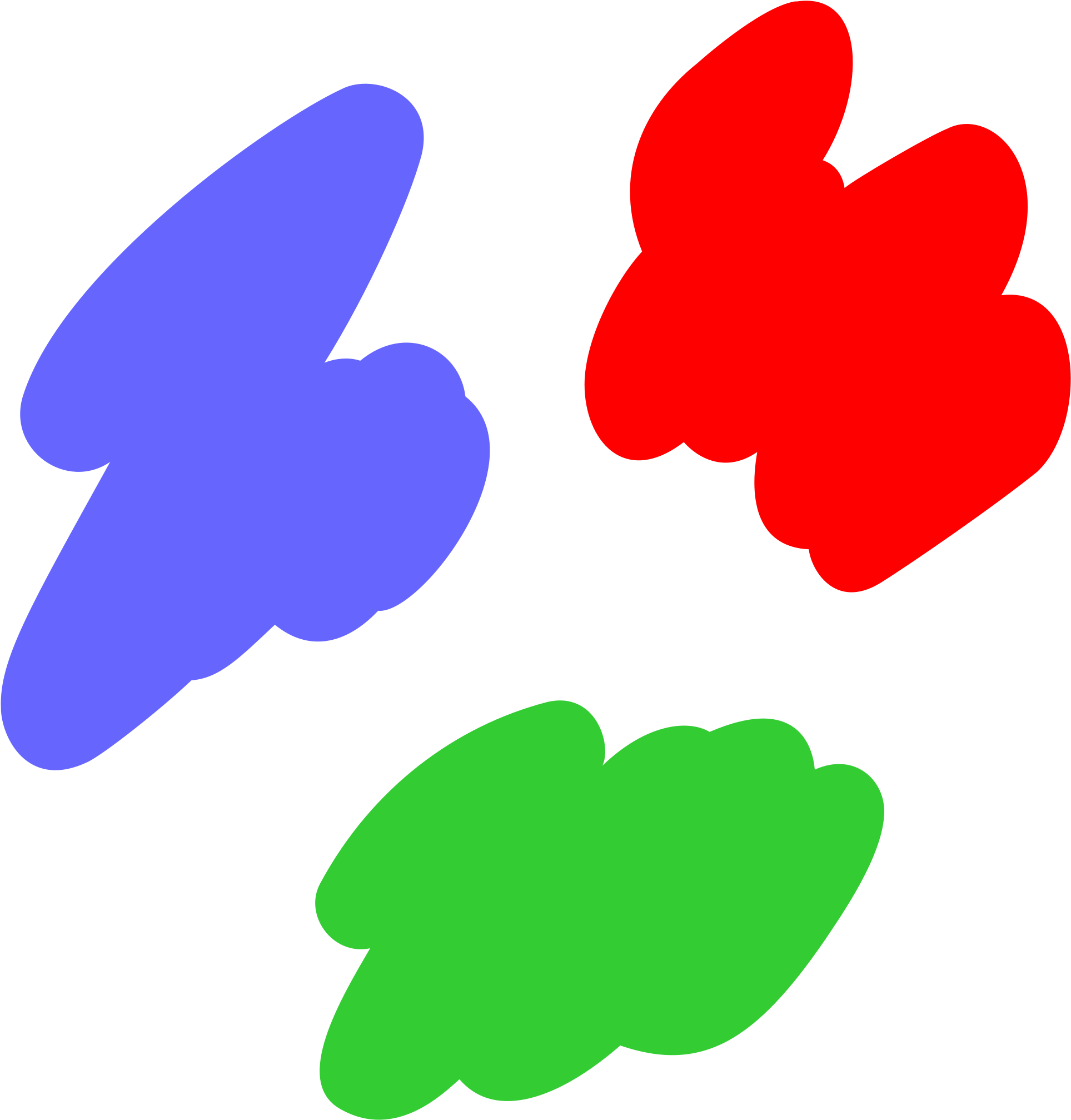 Open - Coloured Squiggle (2000x2111), Png Download