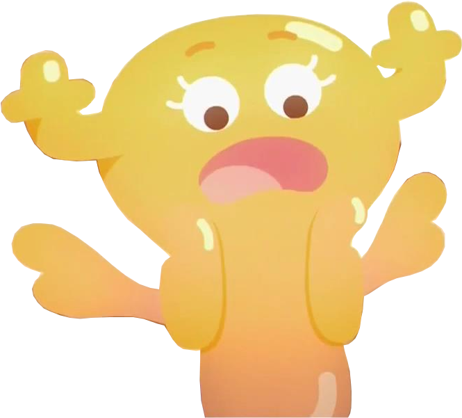 Scared Penny - Amazing World Of Gumball Penny Scared (1280x720), Png Download