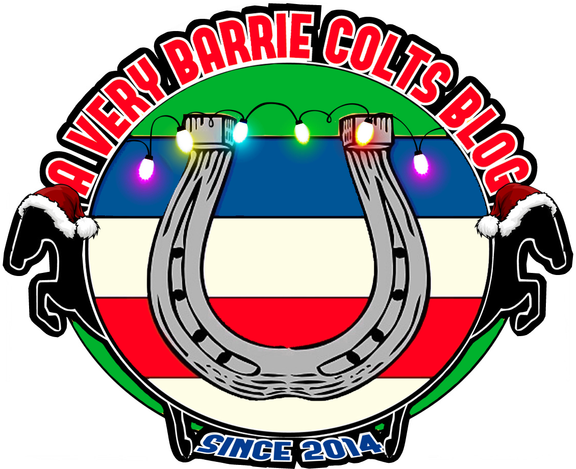 A Very Barrie Colts Christmas - Horseshoe Clip Art (1248x978), Png Download