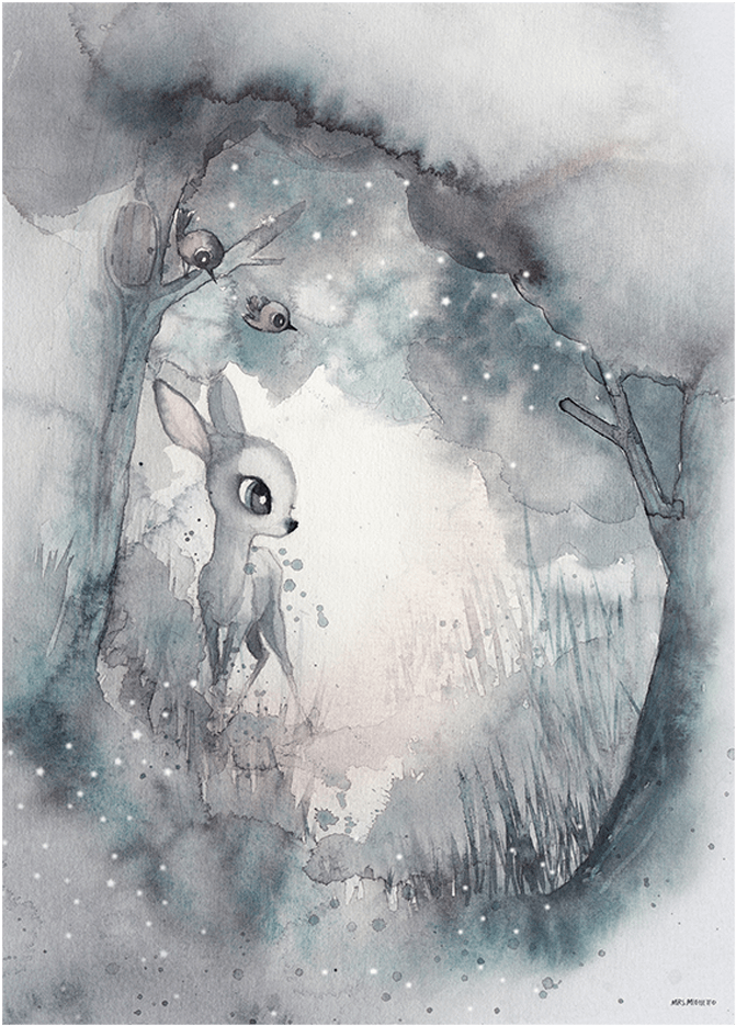 Around The Glade, "et Tegn På Du Er På Vej I Den Rigtige - Mrs Mighetto Around The Glade (870x1100), Png Download