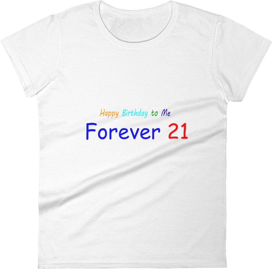 Happy Birthday To Me Forever 21 Print On - Psychology Cartoons (1000x1000), Png Download