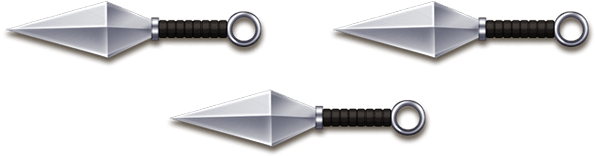 Ranged Kunai - Shadow Fight 2 Ranged Weapon (778x302), Png Download