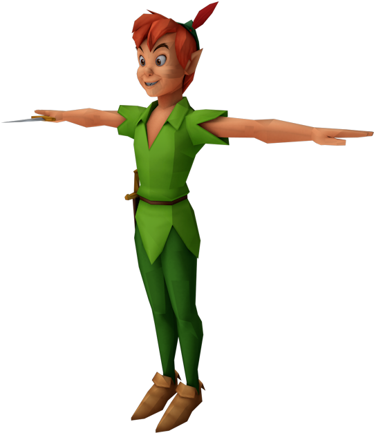 Download Zip Archive - Models Resource Peter Pan (750x650), Png Download