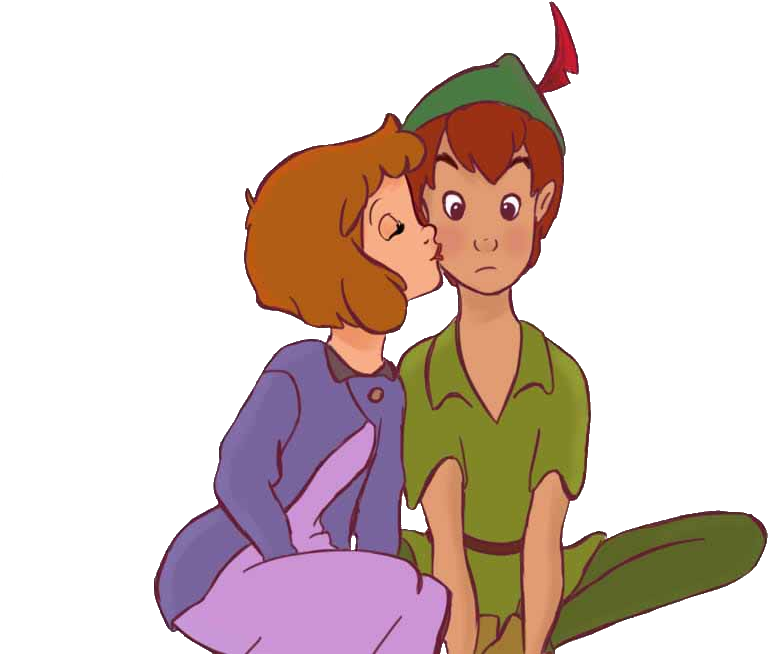 Jane Images Jane And Peter Hd Wallpaper And Background - Peter Pan E Jane (849x703), Png Download