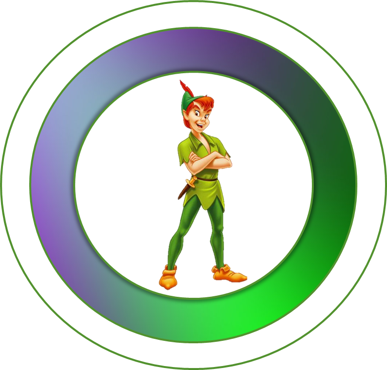 Peter Pan Toppers Or Free Printable Candy Bar Labels - Stickers Peter Pan Et Wendy (783x748), Png Download