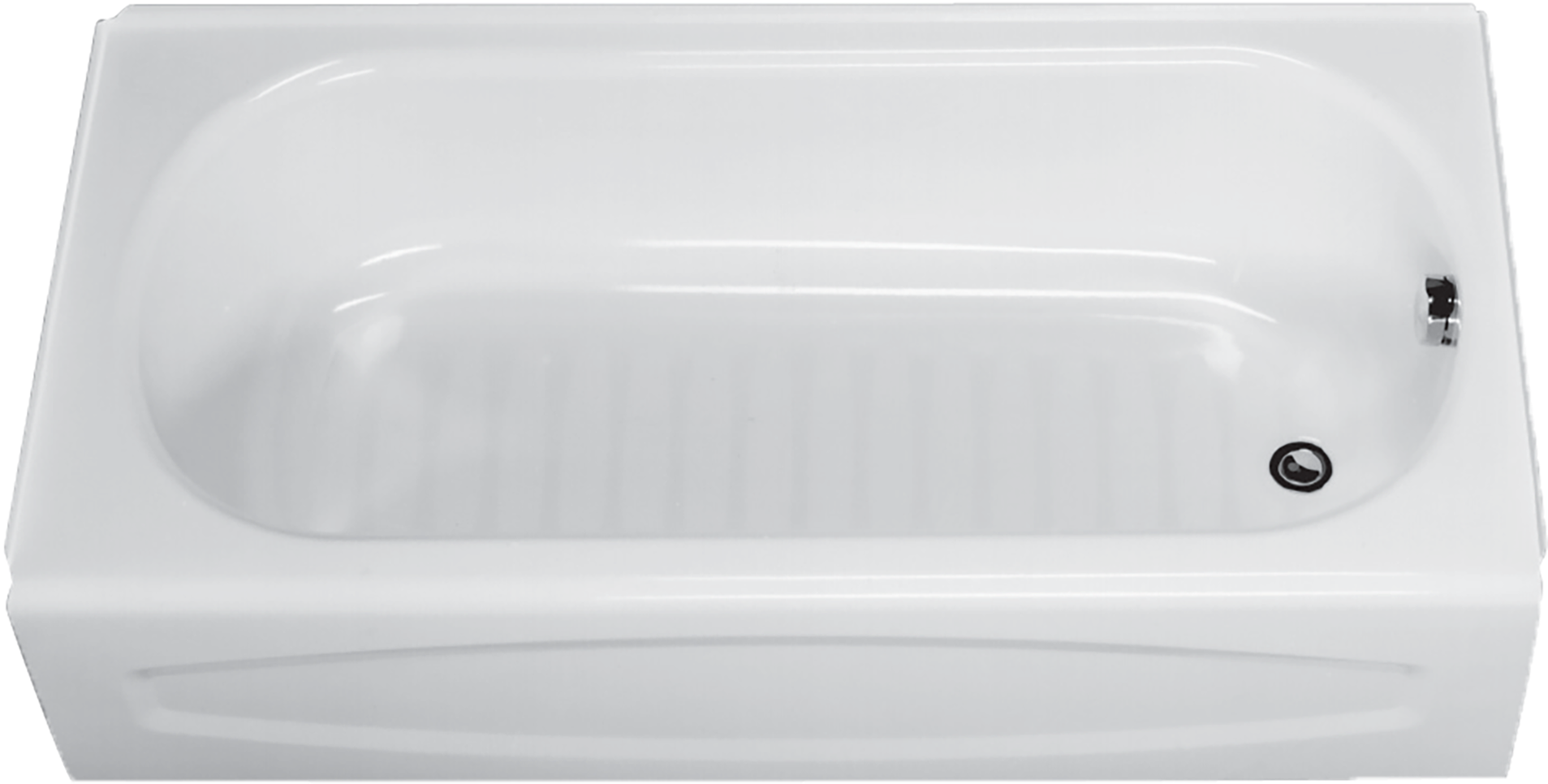 New Salem 60 Inch By 30 Inch Integral Apron Bathtub - American Standard Bathtub (2000x2000), Png Download