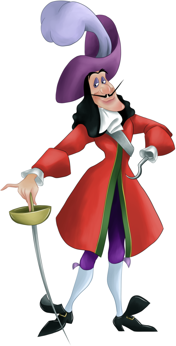 Captain Hook Hans Conried Is A Pirate - Captain Hook Makeup Cosplay (665x1200), Png Download