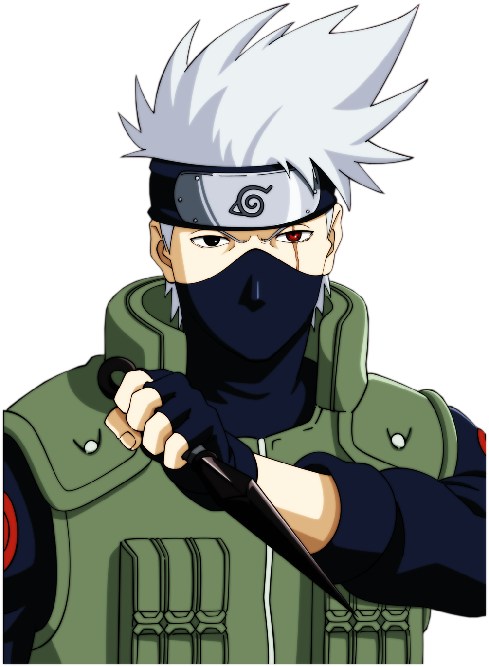 Kakashi Png Photos - Kakashi Hatake (1005x1370), Png Download