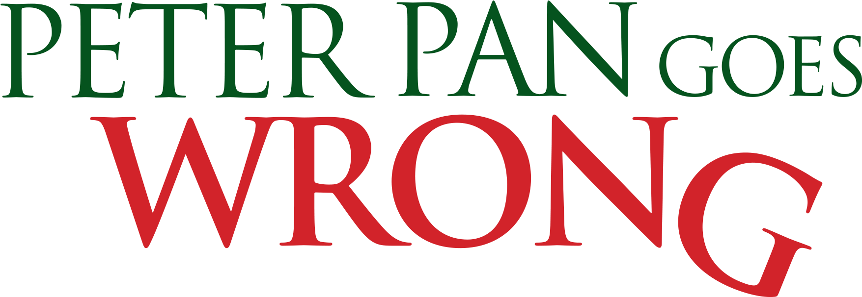 Peter Pan Goes Wrong (1800x680), Png Download