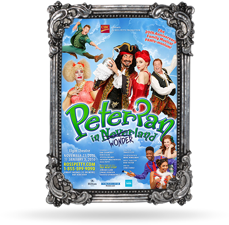 Peter Pan - Portrait Poster Print (portrait) - A0, 46.8 X 33.1 (500x464), Png Download