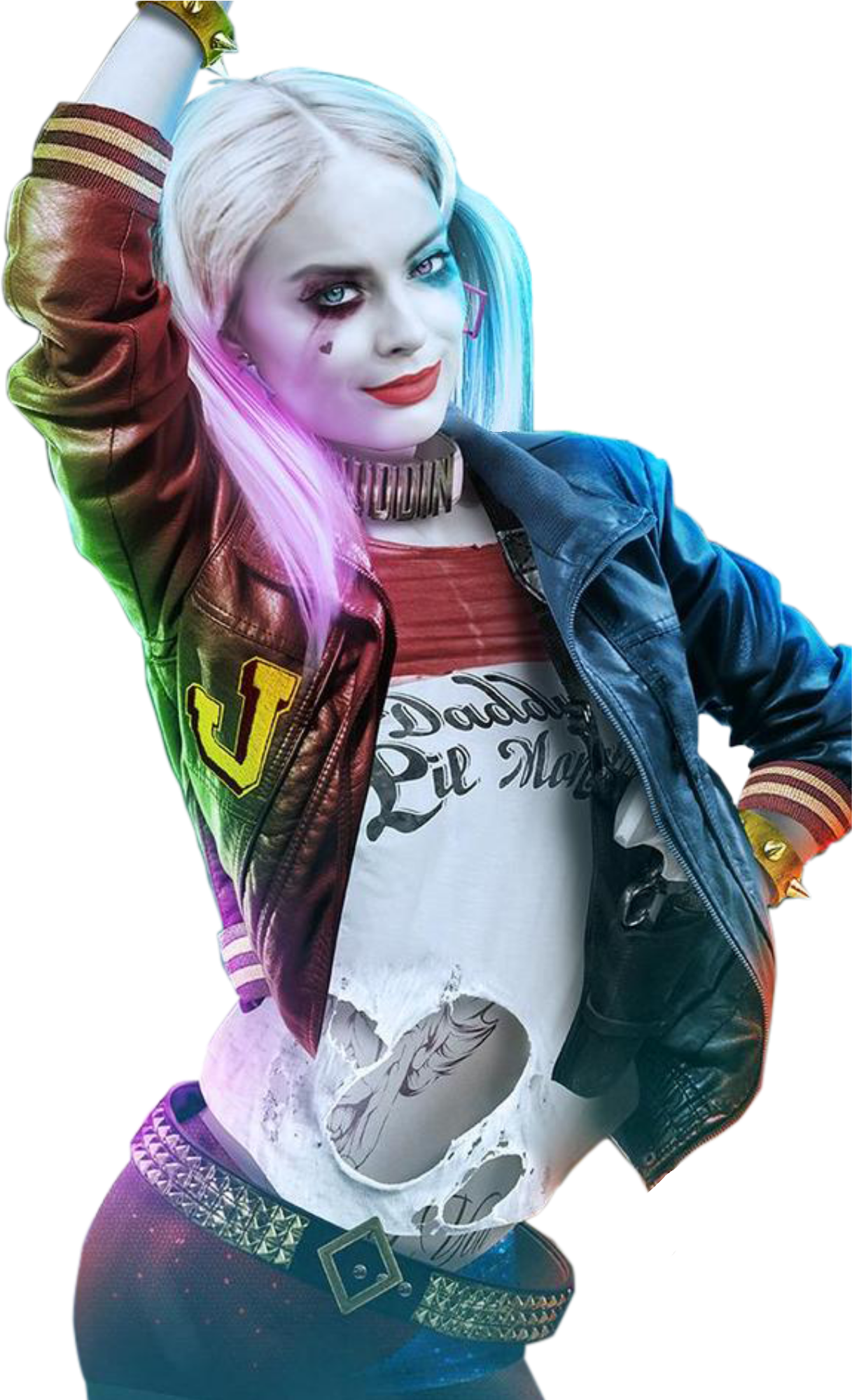Harley Quinn Render By Ratsuo - Harley Quinn Png (632x950), Png Download