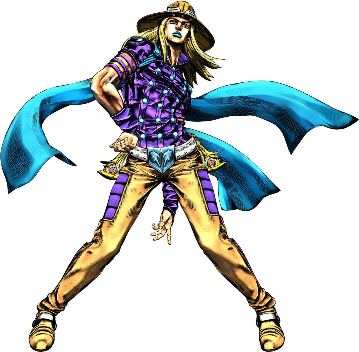 Gyro - Jojo's Bizarre Adventure Gyro Zeppeli (1260x1240), Png Download