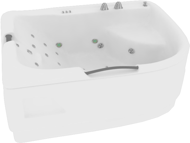 Load In 3d Viewer Uploaded By Anonymous - Bathtub (960x511), Png Download