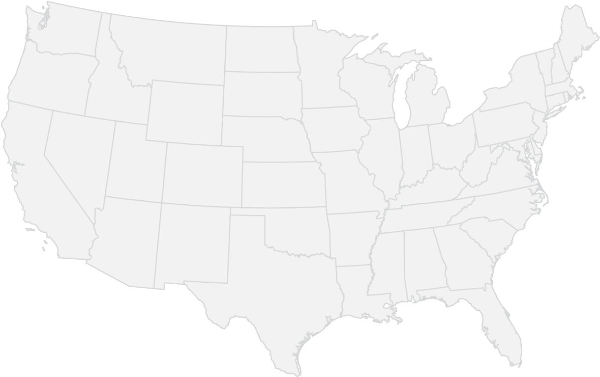 Usa Map Template - Political Geography Of Campaign Finance (1229x768), Png Download