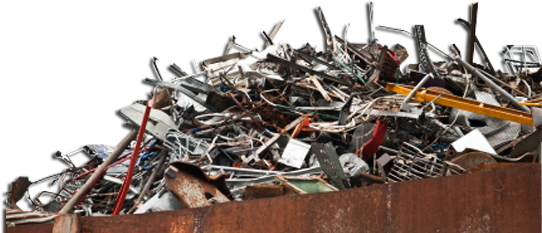To Construct Our House, We Used Materials Which Were - Scrap Metal Png (570x299), Png Download