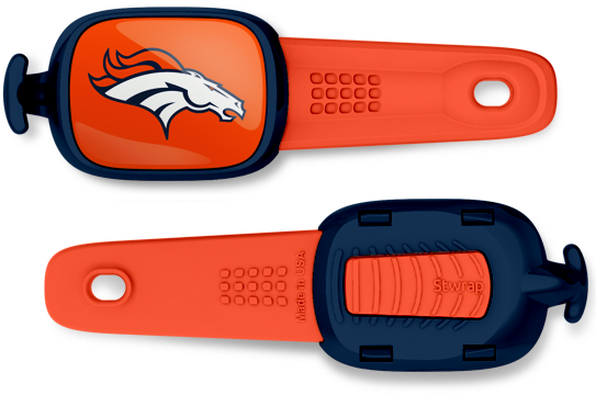 Denver Broncos Stwrap - Denver Broncos Wool Franchise Banner (pack Of 2) (550x400), Png Download