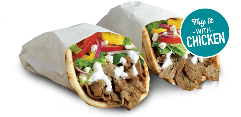 Enjoy The Gyro Flatbread For Just $1 On Wednesday, - Chicago-style Hot Dog (871x410), Png Download