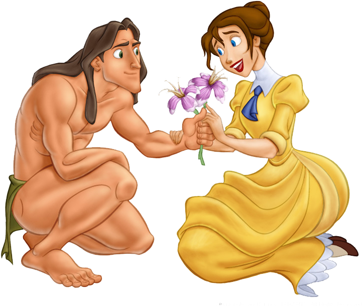 Tarzan - Disney Tarzan (732x613), Png Download