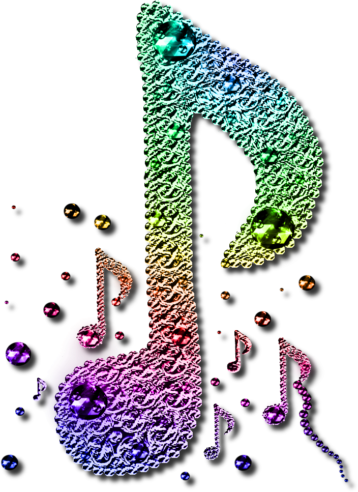 Music Note Clipart Png - Parte Superior Da Colheita Para A Excursão Do Camiseta (730x986), Png Download