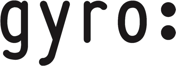 Wlogo Gyro - Gyro (1000x372), Png Download