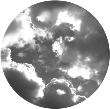Cloudy Sky 6 Gobo - Cumulus (400x400), Png Download