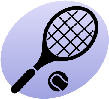 P Tennis - Tennis Png (400x360), Png Download