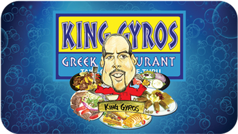 Gift Card - King Gyro (515x310), Png Download