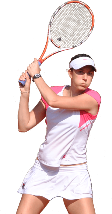 Tennis Player Woman Front - Symmetrical Bodies (1000x700), Png Download