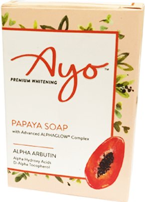 Ayo - Papaya Soap - Label (500x500), Png Download