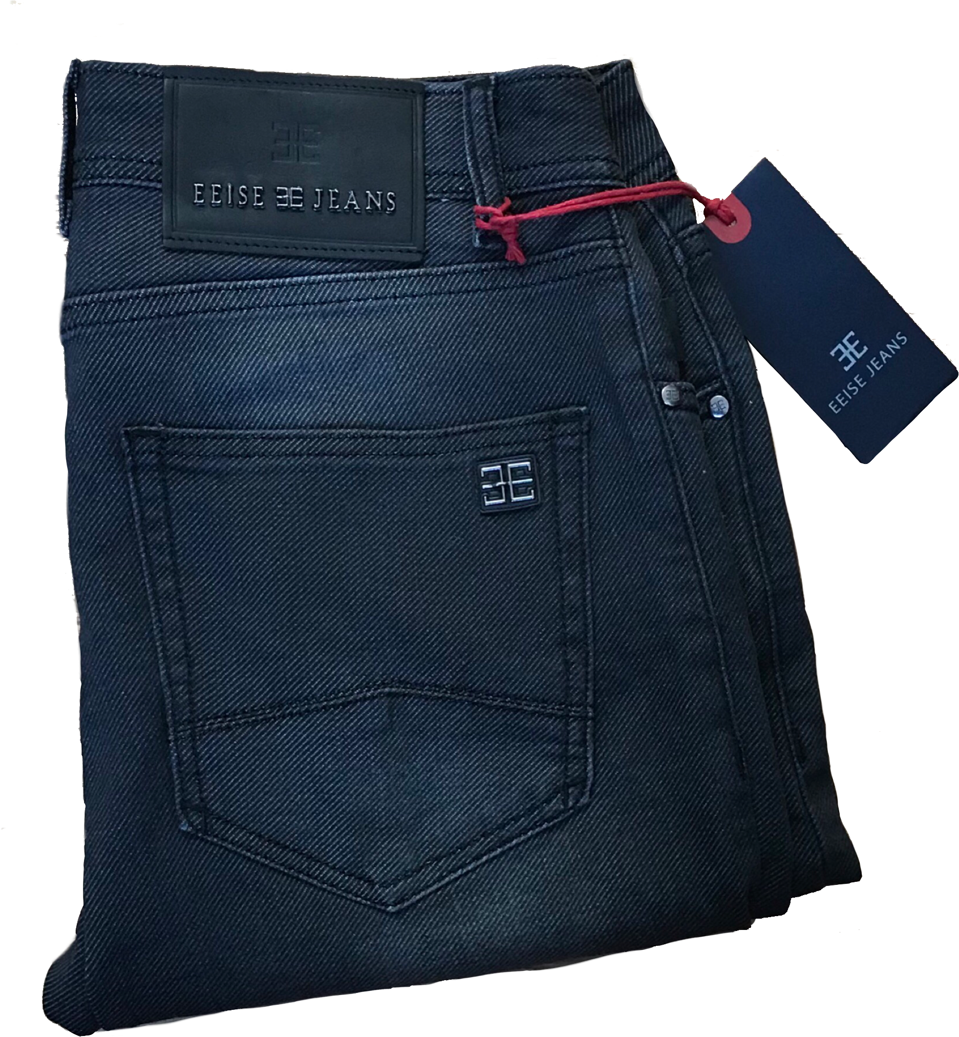 Men's Jeans Eeise Jeans Ej15 Slim Fit Black - Fashion (2048x2048), Png Download