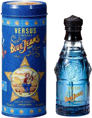 Versace Blue Jeans Edt 75ml For Men - Versace Blue Jeans 75ml Eau De Toilette Spray For Men (380x380), Png Download