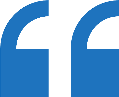 Quotation Marks - Blue Quotation Marks Png (486x419), Png Download