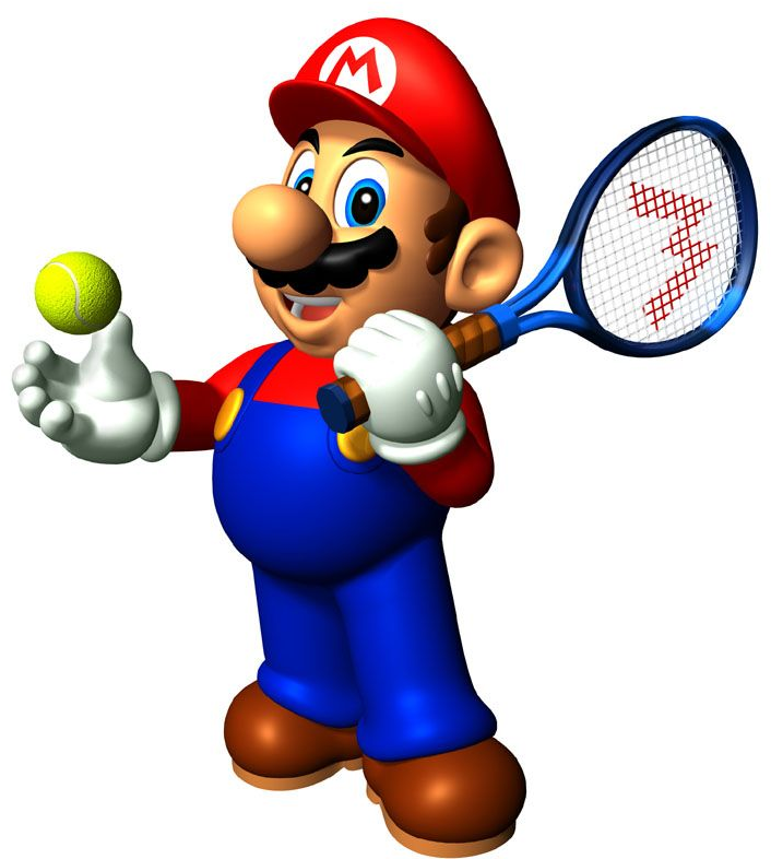 Mario Tennis Aces Free Png Image - Mario Tennis 64 Mario (800x800), Png Download