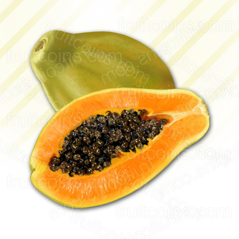 Papaya (1000x1000), Png Download