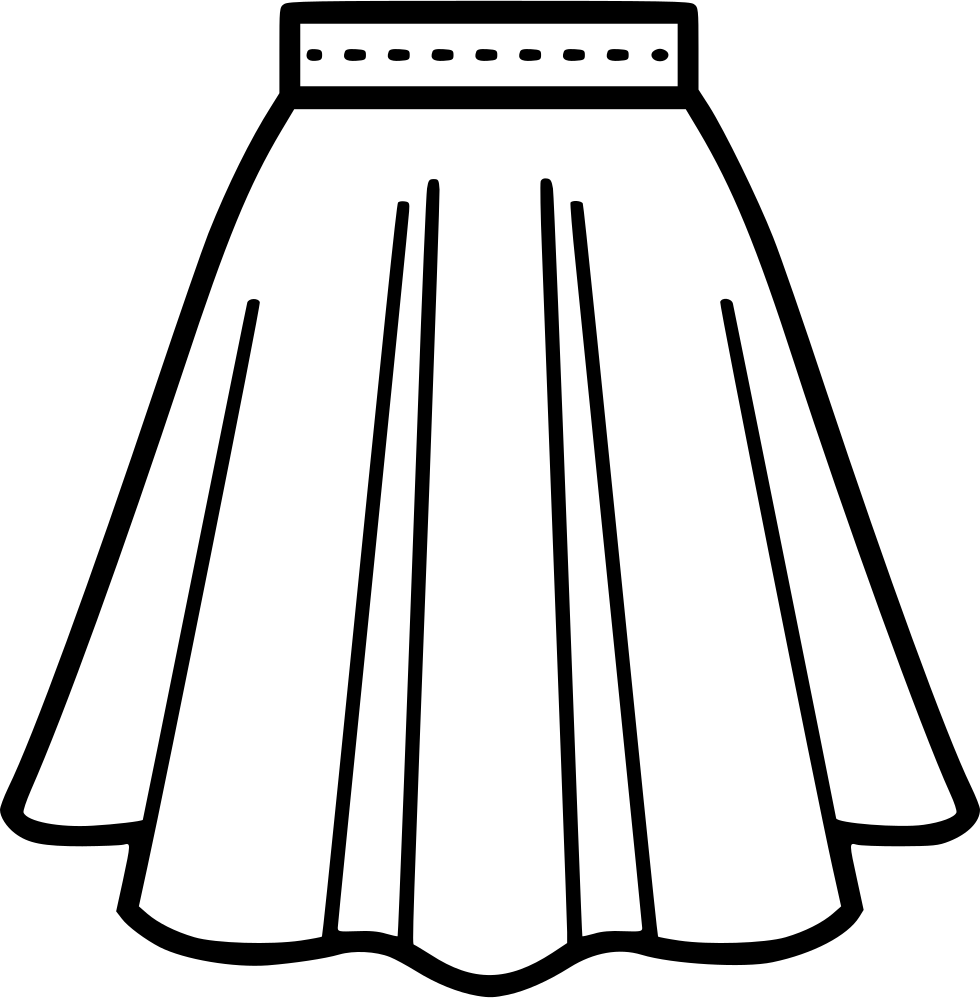 Png File - Skirt Icon Png (980x998), Png Download