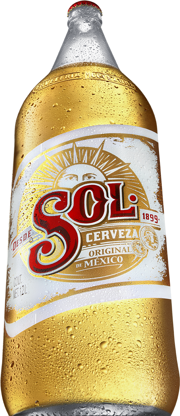 Cerveza Sol Caguamon Contra (752x1442), Png Download