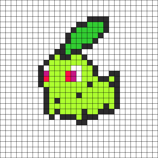 Chikorita (610x610), Png Download