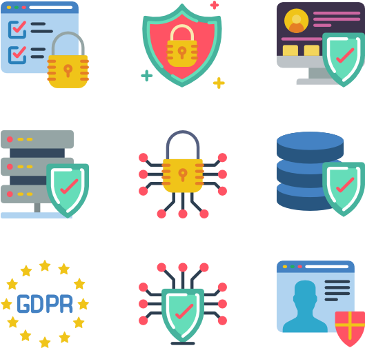 Data Protection (600x564), Png Download