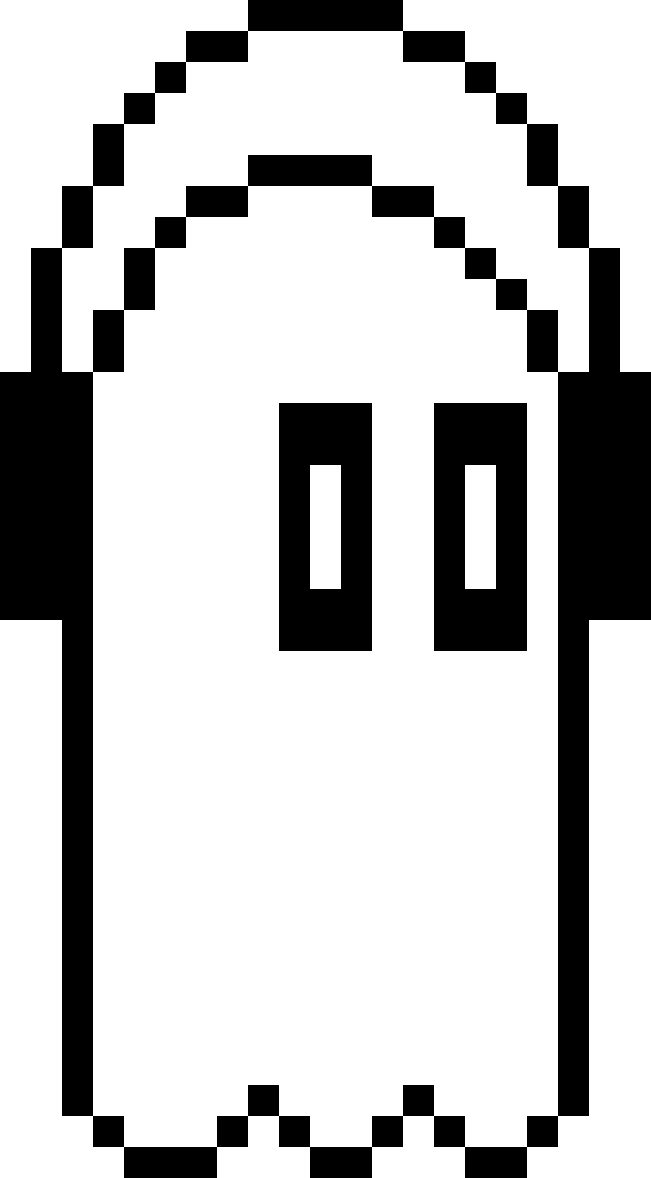 Napstablook (651x1178), Png Download