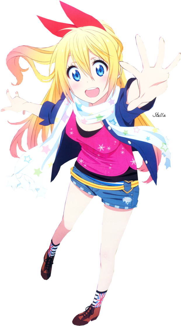 Chitoge Png (710x1126), Png Download