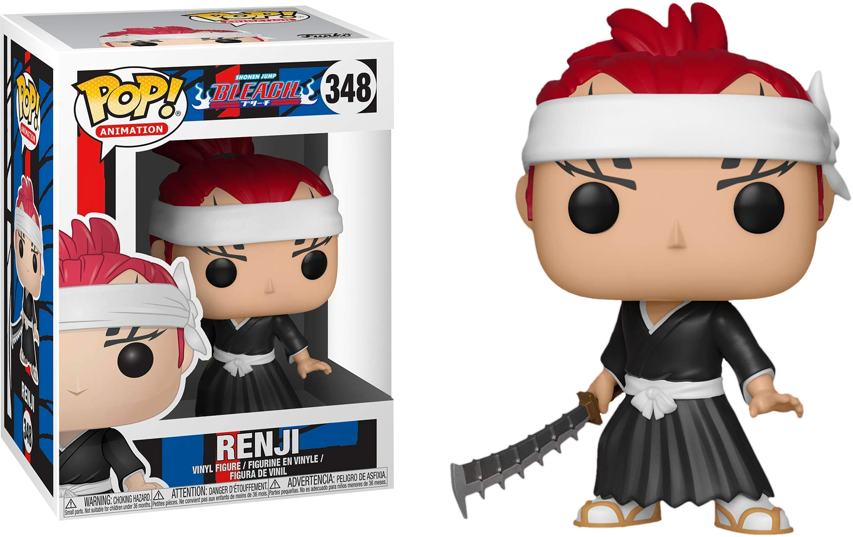 Renji Pop Vinyl Figure (1714x1079), Png Download