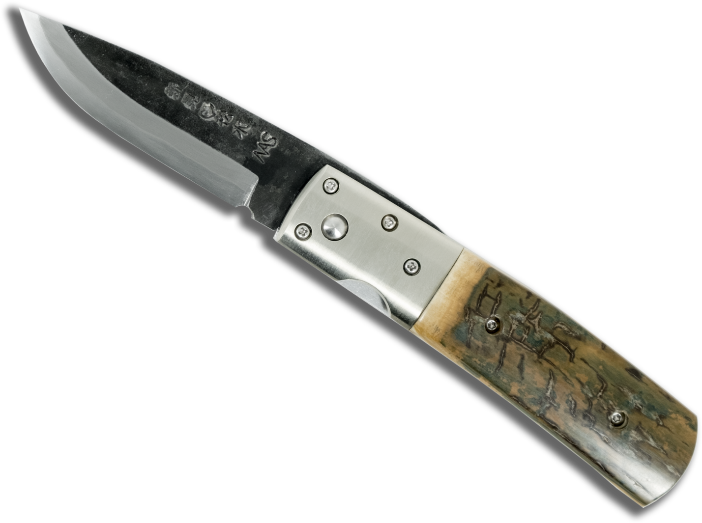 Takeda Nas Inagaki Liner Lock Folding Clip Knife Mammoth (2048x1525), Png Download