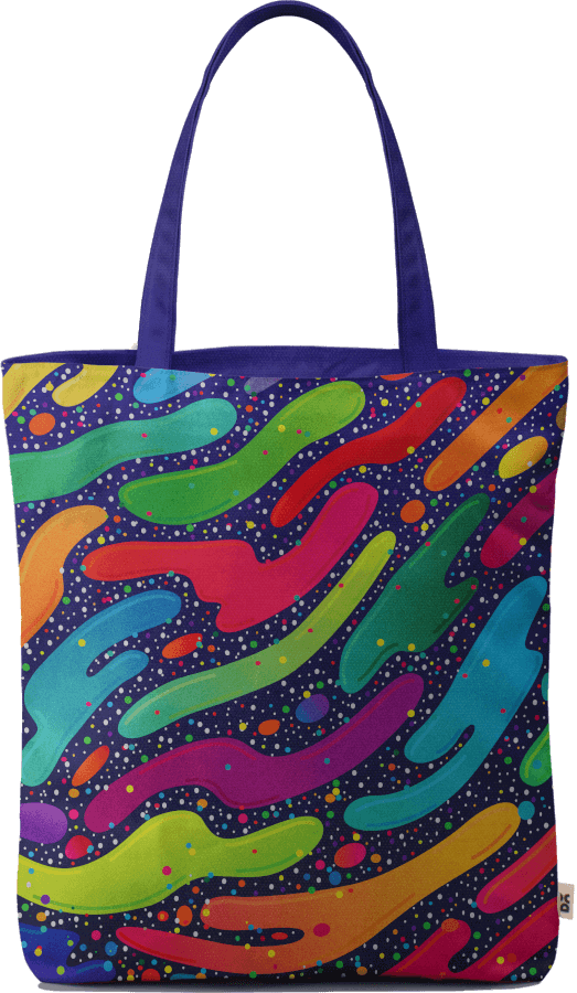 Dailyobjects Space Skittles Baesic Tote Bag Buy Online (523x900), Png Download