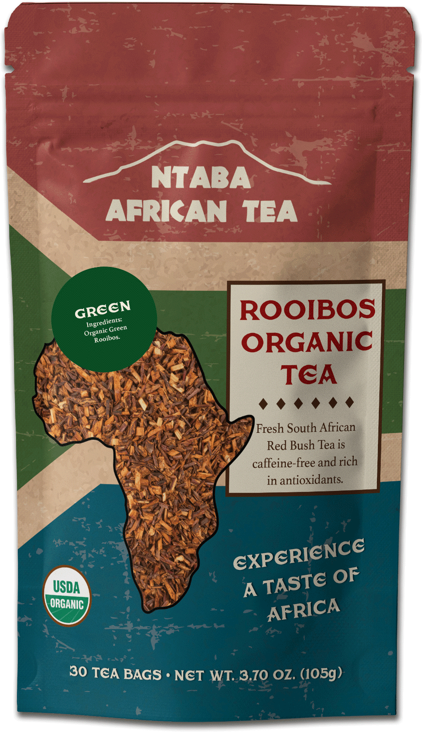 Rooibos Organic Tea (1600x1600), Png Download