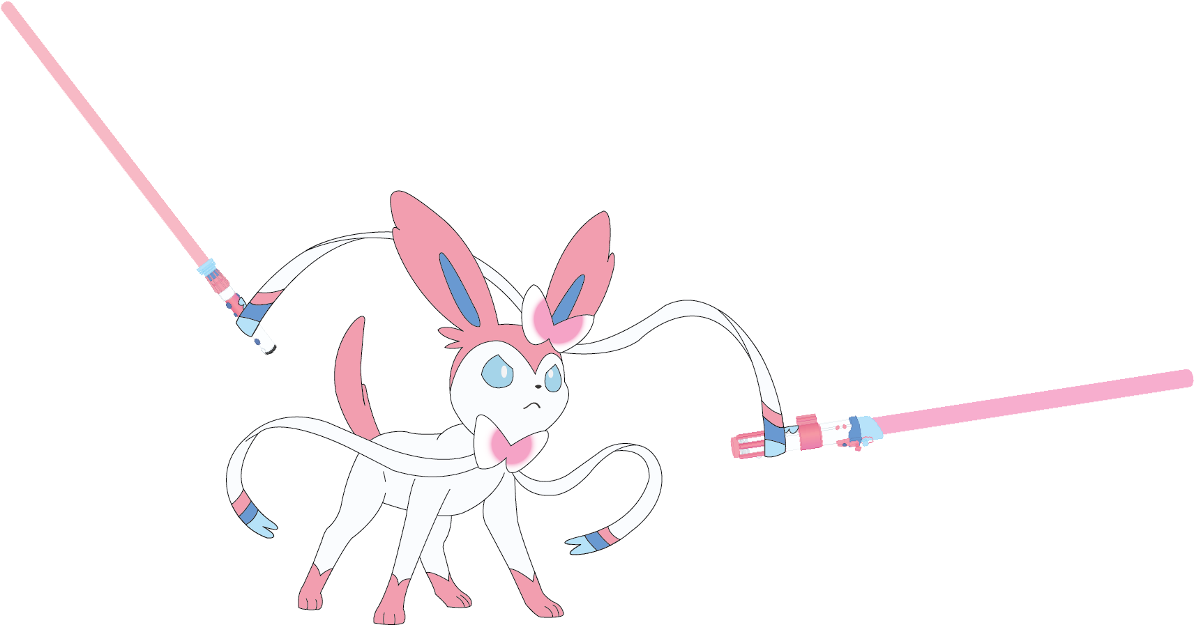 Sylveon (1722x902), Png Download