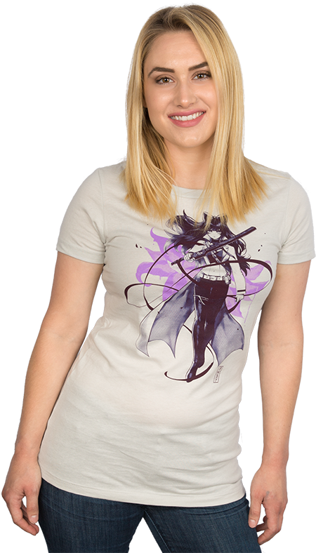Rwby Vintage Blake Belladonna Women's Tee (800x800), Png Download